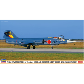 Hasegawa Hasegawa - Lockheed F-104J Starfighter "1980 Air Combat Meet 202SQ Sea Camouflage" - Limited Edition - 1:48