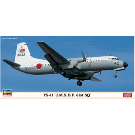 Hasegawa Hasegawa - NAMC YS-11 JMSDF 61st SQ - Limited Edition - 1:72