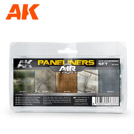 AK Interactive AK Interactive - Paneliners Air - Weathering Set