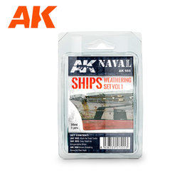 AK Interactive AK Interactive - Ships Weathering Set Vol. I