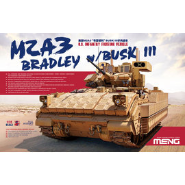 MENG MENG - U.S. Cavalry Fighting Vehicle M2A3 Bradley w/BUSK III - Full Interior - 1:35
