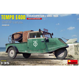 MiniArt MiniArt - Tempo E400 Stahlblechpritsche 3-Wheel-Truck - 1:35