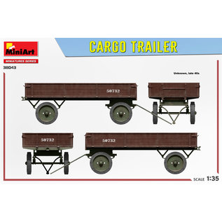 MiniArt German Cargo Trailer - 1:35