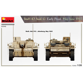 MiniArt StuH 42 Ausf. G Early Prod. May-June 1943 - 1:35