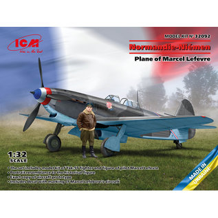 ICM Yakovlev Yak-9T Normandie-Niémen. Plane of Marcel Lefevre - 1:32