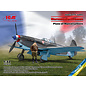 ICM Yakovlev Yak-9T Normandie-Niémen. Plane of Marcel Lefevre - 1:32
