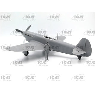 ICM Yakovlev Yak-9T Normandie-Niémen. Plane of Marcel Lefevre - 1:32