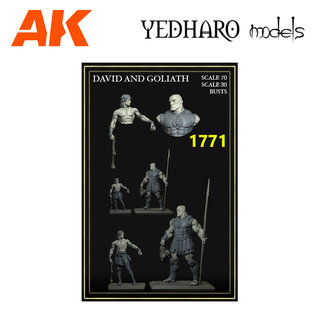 Yedharo Models David and Goliath - All in - 30mm & 70mm & Busts