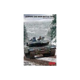 Ryefield Model RFM - German MBT Leopard 2A6 - w/Full Interior - 1:35