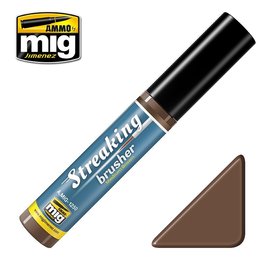 AMMO by MIG AMMO - Streaking Brusher - Medium Brown