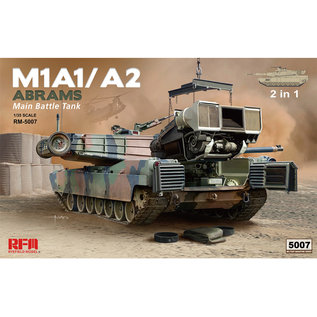 Ryefield Model US MBT M1A1/A2 Abrams - 2in1 w/full interior - 1:35