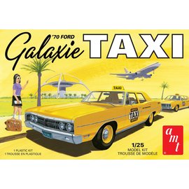 AMT AMT - 1970 Ford Galaxie Taxi - 1:24