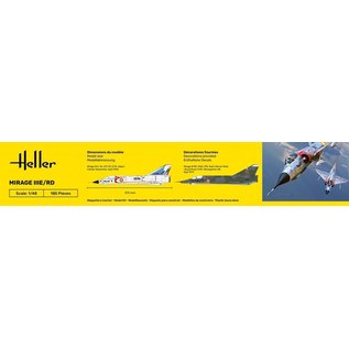 Heller Dassault Mirage IIIE / RD - 1:48