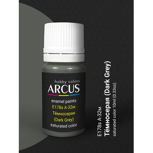 ARCUS Hobby Colors 178 A-32M Dark Grey (А-32м Тёмносерая)