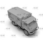 ICM Unimog S 404 "Koffer" German military truck - 1:35