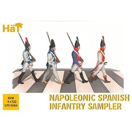 HäT HäT - Napoleonic Spanish Infantry Sampler - 1:72