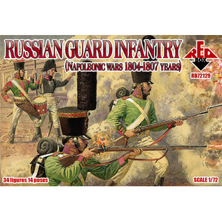 The Red Box Russian Guard Infantry 1804-1807 - 1:72