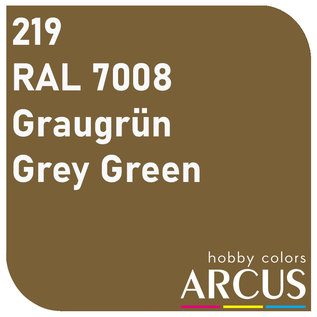 ARCUS Hobby Colors 219 RAL 7008 Graugrün (Grey Green)