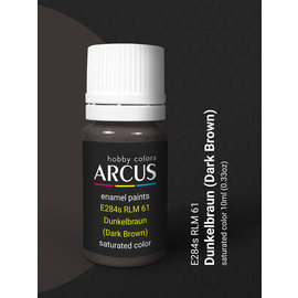 ARCUS Hobby Colors Arcus - 284 RLM 61 Dunkelbraun (Dark Brown)