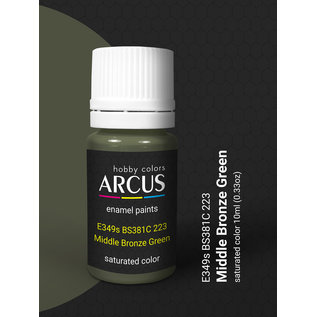 ARCUS Hobby Colors 349 Middle Bronze Green BS381C
