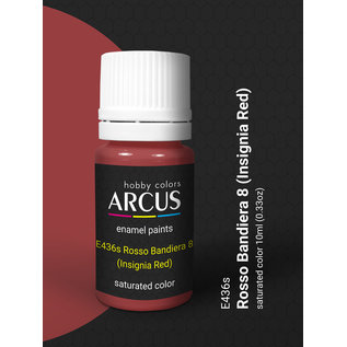 ARCUS Hobby Colors 436 Rosso Bandiera 8 (Insignia Red)