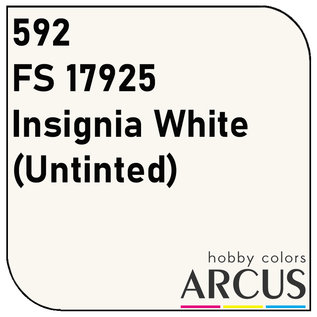 ARCUS Hobby Colors 592 FS 17925 Insignia White (Untinted)