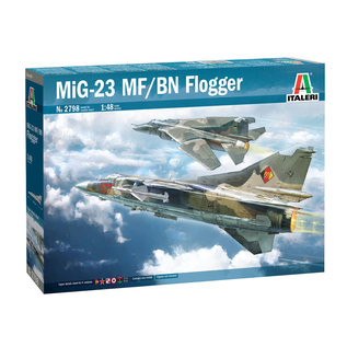 Italeri Mikoyan-Gurewich MiG-23 MF/BN Flogger - 1:48