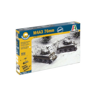 Italeri M4A3 76mm "Fast Assembly" - 1:72