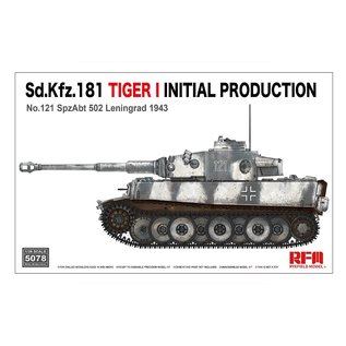 Ryefield Model Sd.Kfz.181 Tiger I Initial Production No.121 SpzAbt. 502 Leningrad 1943 - 1:35