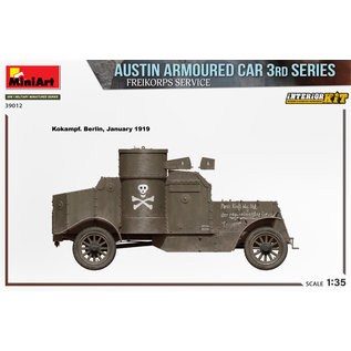 MiniArt Austin Armoured Car 3rd Series - Freikorps Service - 1:35