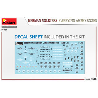 MiniArt German Soldiers Carrying Ammo Boxes - 1:35