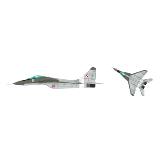 IBG Models Mikoyan-Gurewitsch MiG-29 Polish Air Force early (w/ 3D print) - 1:72