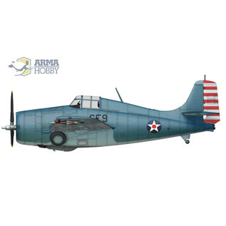 Arma Hobby Grumman F4F-4 Wildcat - Expert Set - 1:72