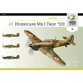 Arma Hobby Arma Hobby - Hawker Hurricane Mk.I Trop Western Desert (Limited) - 1:72