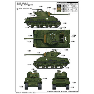 I Love Kit M4A3E8 Medium Tank - Early - 1:16