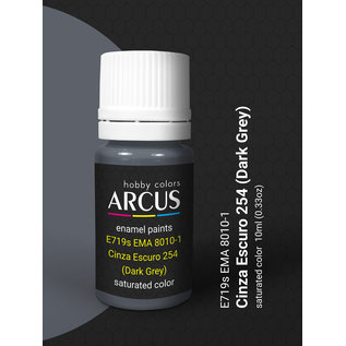 ARCUS Hobby Colors 719 EMA 8010-1 Cinza Escuro 254 (Dark Grey)
