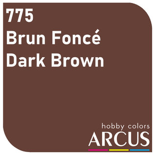 ARCUS Hobby Colors 775 Brun Foncé (Dark Brown)