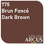 ARCUS Hobby Colors 775 Brun Foncé (Dark Brown)