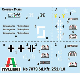 Italeri Italeri - Sd.Kfz. 251/10 - 1:72