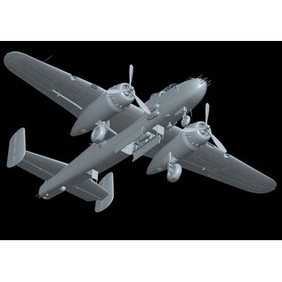 Hong Kong Models North American B-25J Mitchell "Strafing Babes" - 1:32