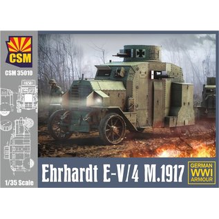 Copper State Models German Armoured Car Ehrhardt E-V/4 M.1917 - 1:35