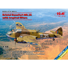 ICM ICM - Bristol Beaufort Mk.IA with tropical filters - 1:48