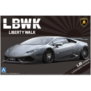 Aoshima Lamborghini Huracan Liberty Walk LB-Works Ver. 2 - 1:24