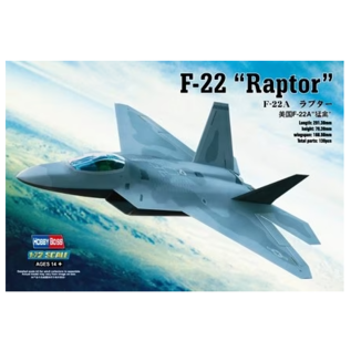 HobbyBoss Lockheed Martin F-22A Raptor - 1:72