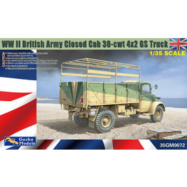 Gecko Models Gecko Models - WWII British Army Closed Cab 30cwt 4x2 GS Truck - 1:35