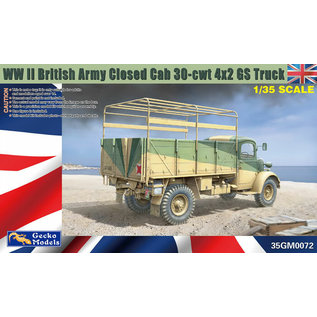 Gecko Models WWII British Army Closed Cab 30cwt 4x2 GS Truck - 1:35