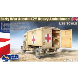 Gecko Models Gecko Models - Early War Austin K2Y Heavy Ambulance - 1:35