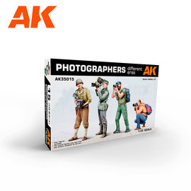 AK Interactive AK Interactive - Photographers (Different Eras) - 1:35