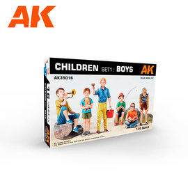 AK Interactive AK Interactive - Children Set 1 (Boys) - 1:35