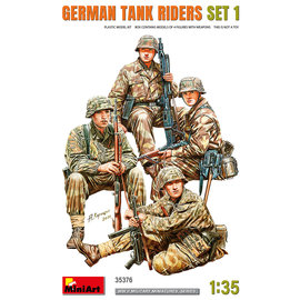MiniArt MiniArt - German Tank Riders - Set 1 - 1:35
